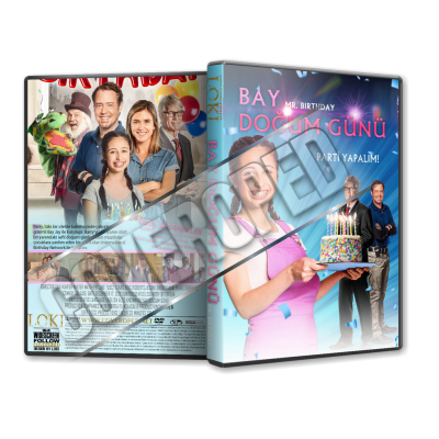 Bay Doğum Günü - Mr. Birthday - 2021  Türkçe Dvd Cover Tasarımı